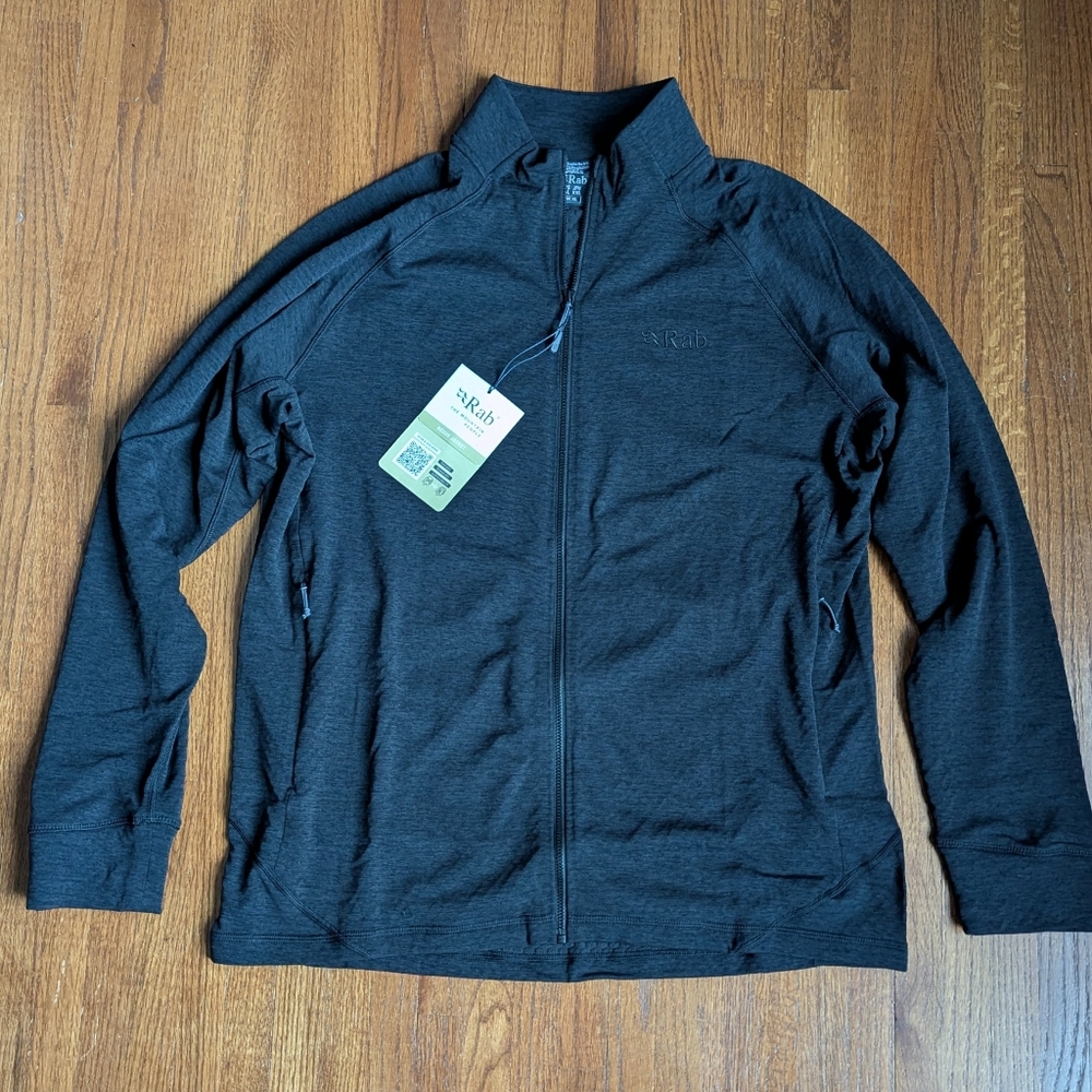 Rab | Men's Nexus Active Zip Up Jacket | Black | XL